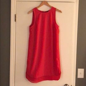 NWT Ann Taylor factory pink shift dress